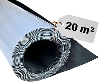 Membrane EPDM Autocollante pour Toiture EasyStick – Ultra Résistante & Étanche – Idéale pour abri de jardin, carport et toit plat – Facile à Poser, Longue Durée de Vie - 100cm de large x 20m de long