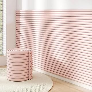Panneaux muraux rembourrés, Panneaux muraux rembourrés Auto-adhésifs, Coussin de tête de lit 3D Revêtements muraux pour Chambre d