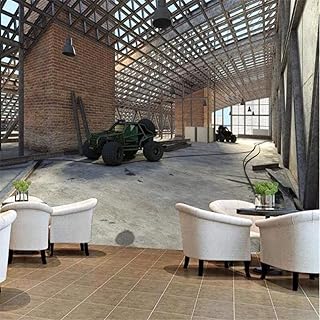 Comment réaliser un mur en briques pour un style industriel ? XLMING Rétro Usine Désaffectée Atelier Style Indus
